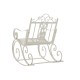 Κουνιστή Καρέκλα DKD Home Decor Μέταλλο Αλουμίνιο Λευκό (63 x 89 x 92 cm) Κουνιστή Καρέκλα DKD Home Decor Μέταλλο Αλουμίνιο Λευκό (63 x 89 x 92 cm)