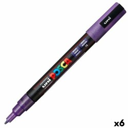 Μαρκαδόρος POSCA PC-3ML Βιολετί (x6)
