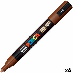 Μαρκαδόροι POSCA PC-5M Καφέ (x6)