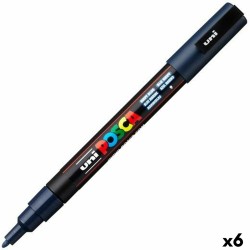Μαρκαδόρος POSCA PC-3M Ναυτικό Μπλε (x6)