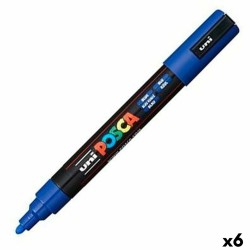 Μαρκαδόροι POSCA PC-5M Μπλε (x6)