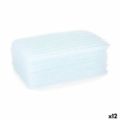 Σφουγγάρι Σώματος Berilo 11880014 Μπλε Λευκό 19,5 x 12 x 1,5 cm Σαπούνι (12 Μονάδες)