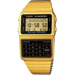 Unisex Ρολόγια Casio DATABANK CALCULATOR GOLD