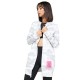 Γυναικείο Αθλητικό Μπουφάν Calvin Klein Full Zip Λευκό Γυναικείο Αθλητικό Μπουφάν Calvin Klein Full Zip Λευκό