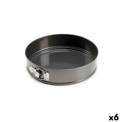 Αποσπώμενο Καλούπι Kinvara CK62863-8 Σκούρο γκρίζο Μέταλλο Χάλυβας άνθρακα 28 x 6,5 x 28,5 cm (x6)