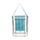 πτυσσόμενη καρέκλα Colorbaby Mediterran 53 x 44 x 76 cm Τυρκουάζ Λευκό πτυσσόμενη καρέκλα Colorbaby Mediterran 53 x 44 x 76 cm Τυρκουάζ Λευκό