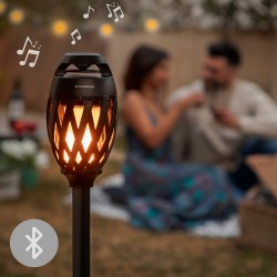 Ασύρματο Ηχείο με Εφέ Φλόγας LED Spekkle InnovaGoods