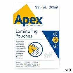 Laminating Pouches Fellowes 100 Τεμάχια Διαφανές A4 (x10)