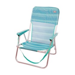 Καρέκλα στην παραλία Colorbaby 55 x 35 x 72 cm Τυρκουάζ