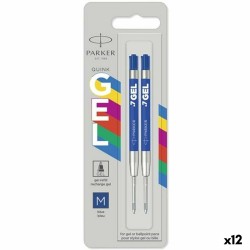 Ανταλλακτικό Στυλό Parker Jotter 2 Τεμάχια Μπλε (12 Μονάδες)