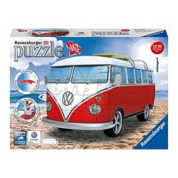 3D Παζλ Volkswagen Van Ravensburger 12516 162 Τεμάχια