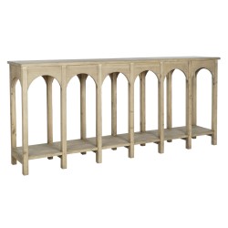 Έπιπλο Εισόδου DKD Home Decor Καφέ 210 x 38 x 90 cm