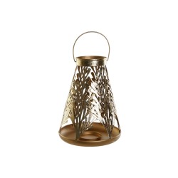 Lanterne DKD Home Decor Χρυσό Μέταλλο 25 x 25 x 42 cm