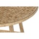 Βοηθητικό Τραπέζι DKD Home Decor Καφέ Bamboo 61 x 61 x 46 cm 61 x 61 x 49 cm