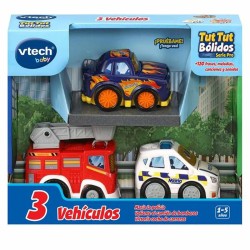 Playset Οχημάτων Vtech 8 x 9 x 5,5 cm 3 Τεμάχια
