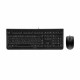 Πληκτρολόγιο και Ποντίκι Cherry JD-0800ES-2 Μαύρο Ισπανικό Qwerty Πληκτρολόγιο και Ποντίκι Cherry JD-0800ES-2 Μαύρο Ισπανικό Qwerty