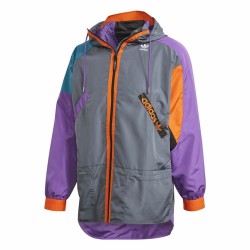 Ανδρικό Aθλητικό Mπουφάν Adidas Originals Karkaj Σκούρο γκρίζο
