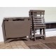 Hagestol 42 x 50 x 80 cm Χρώμα Τεφρόχρουν Ρητίνη Hagestol 42 x 50 x 80 cm Χρώμα Τεφρόχρουν Ρητίνη