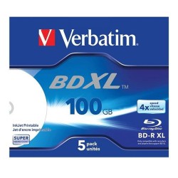 Blu-Ray BD-R Verbatim 5 Μονάδες 4x