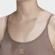 Body Adidas Originals RIbbed Καφέ