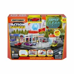 Playset Οχημάτων Matchbox Action Drivers Super Clean Car Wash