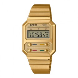 Unisex Ρολόγια Casio A100WEG-9AEF (Ø 33 mm)
