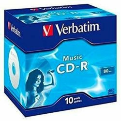 CD-R Verbatim 43365 Μαύρο