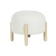 Υποπόδια DKD Home Decor 45 x 45 x 36 cm Ξύλο Λευκό Υποπόδια DKD Home Decor 45 x 45 x 36 cm Ξύλο Λευκό