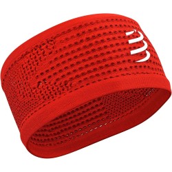 Ελαστική Αθλητική Κορδέλα Μαλλιών Compressport On/Off Σκούρο Κόκκινο Ένα μέγεθος