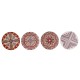 Σουβέρ DKD Home Decor 10,8 x 10,8 x 0,7 cm Σουβέρ DKD Home Decor 10,8 x 10,8 x 0,7 cm