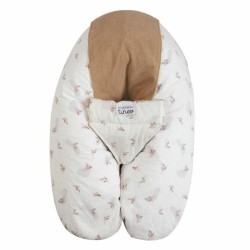 Breastfeeding Cushion Tineo Λευκό/Ροζ (Δωρεάν Μεταφορικά)