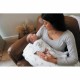 Breastfeeding Cushion Tineo Λευκό/Ροζ (Δωρεάν Μεταφορικά)
