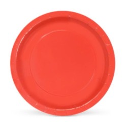Σετ πιάτων Algon Χαρτόνι Αναλώσιμα Κόκκινο x10 20 x 20 x 1,5 cm