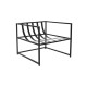 Κάθισμα DKD Home Decor 70 x 75 x 85 cm Μαύρο Μέταλλο Πολύχρωμο Κάθισμα DKD Home Decor 70 x 75 x 85 cm Μαύρο Μέταλλο Πολύχρωμο
