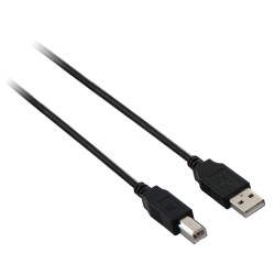 Καλώδιο USB A σε USB B V7 V7N2USB2AB-05M Μαύρο 5 m