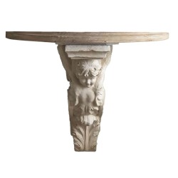 Έπιπλο Εισόδου DKD Home Decor Λευκό 100 x 50,5 x 74 cm