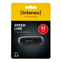 Στικάκι USB INTENSO 3533480 USB 3.0 32 GB Μαύρο 32 GB DDR3 SDRAM