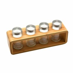Ράφι Μπαχαρικών από Μπαμπού Versa 33 x 2,5 x 18 cm