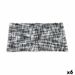 Αντιολισθητικό χαλί ντους Berilo ITEM NO.11 RUGS Σκούρο γκρίζο 50 x 80 cm (x6)