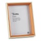 Κορνίζα 17 x 22 x 3 cm Κρυστάλλινο Καφέ Λευκό Ξύλο MDF (x6)
