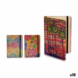 σημειωματάριο Pincello Πολύχρωμο B6 100 Φύλλα 12,5 x 1,3 x 17,5 cm Κύκλους (x18)