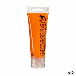 Ακρυλικό χρώμα Pincello AC75-8 Πορτοκαλί 75 ml (12 Μονάδες)