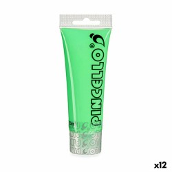 Ακρυλικό χρώμα Pincello Neon Πράσινο 75 ml (12 Μονάδες)