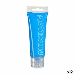Ακρυλικό χρώμα Pincello Neon Μπλε 75 ml (12 Μονάδες)