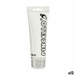 Ακρυλικό χρώμα Pincello AC120-11 Λευκό 120 ml (12 Μονάδες)