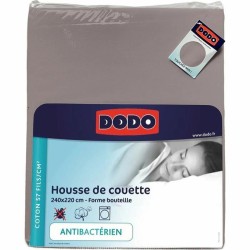 Κάλυψη παπλώματος DODO Aντιβακτηριδιακό Χρώμα Τεφρόχρουν 240 x 220 cm (Δωρεάν Μεταφορικά)
