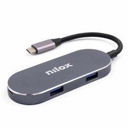 Dockstation Nilox NXDSUSBC01 Γκρι