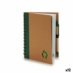 Τετράδιο Σπιράλ με Στυλό Pincello AR1810128 1 x 18 x 14 cm Ανακυκλωμένο Xαρτόνι (12 Μονάδες)
