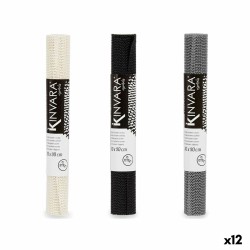 Αντιολισθητικό Kinvara SJ-A101-1 Λευκό Μαύρο Γκρι Καουτσούκ 30 x 90 cm