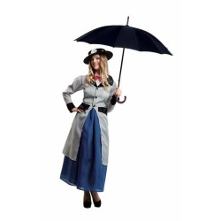 Αποκριάτικη Στολή για Ενήλικες My Other Me Mary Poppins 4 Τεμάχια Γκρι